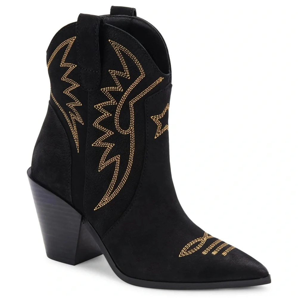 DV Leather Ginni Cowboy Boots